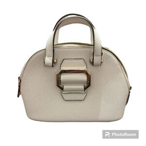 Gianna Bini Women’s White and Gold Hand held Bag